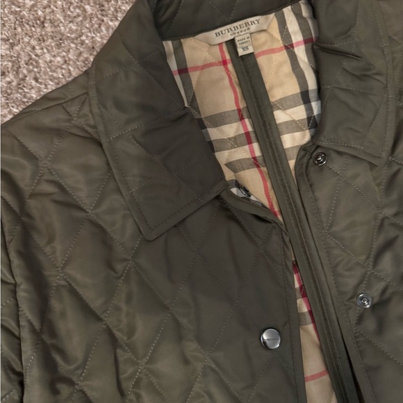 burberry quilted jacket -Olive green - Picture 2 of 4